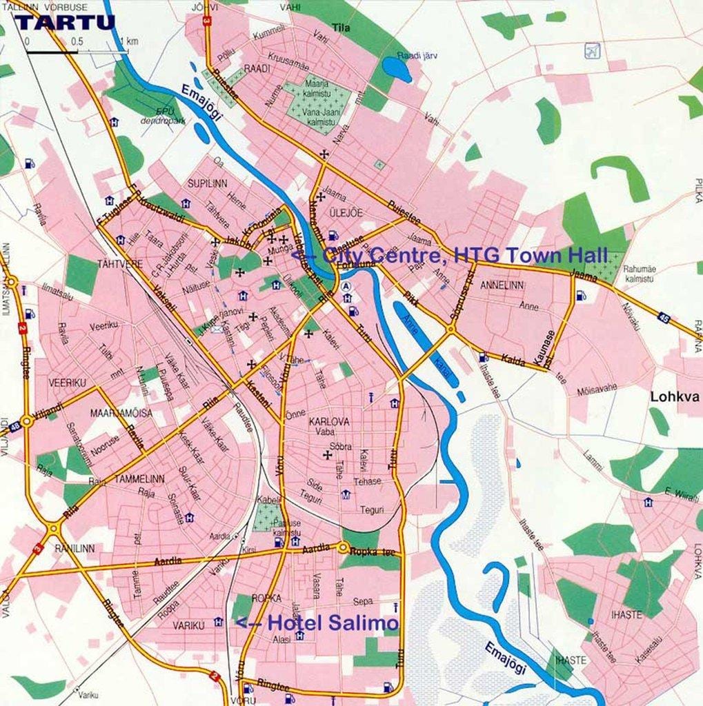 মানচিত্র এর tartu এস্তোনিয়া